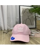 ADIDAS ADBH7140 三葉logo棒球帽-粉色