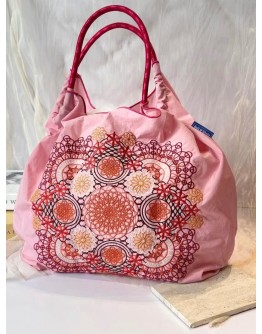 Ball & Chain Flower Lace 刺繡環保購物袋 M