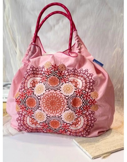 Ball & Chain Flower Lace 刺繡環保購物袋 M Ball & Chain Flower Lace 刺繡環保購物袋 M