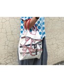 Ball & Chain × SAN HIDEAKI MIHARA 聯名刺繡購物包 M 號尺寸 Ball & Chain × SAN HIDEAKI MIHARA 聯名刺繡購物包 M 號尺寸