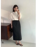 《高尚名品》韓國設計師品牌 Egg 100%進口有機棉雙面澎袖上衣 《高尚名品》韓國設計師品牌 Egg 100%進口有機棉雙面澎袖上衣