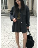 東大門設計師款 OVU多口袋立體剪裁工裝外套