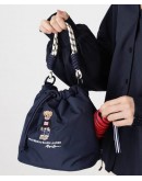 RALPH LAUREN 小熊刺繡輕量防潑水 2WAY 束口包 RALPH LAUREN 小熊刺繡輕量防潑水 2WAY 束口包