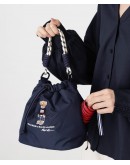 RALPH LAUREN 小熊刺繡輕量防潑水 2WAY 束口包 RALPH LAUREN 小熊刺繡輕量防潑水 2WAY 束口包
