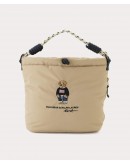 RALPH LAUREN 小熊刺繡輕量防潑水 2WAY 束口包 RALPH LAUREN 小熊刺繡輕量防潑水 2WAY 束口包
