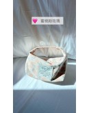 antique 小花帆布手提包