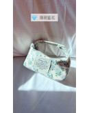 antique 小花帆布手提包