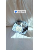 antique 小花帆布手提包