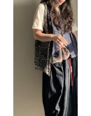 草間彌生美術館原創托特包黑色 草間彌生美術館原創托特包黑色