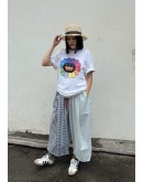 村上隆京都展覽限定太陽花白色短袖