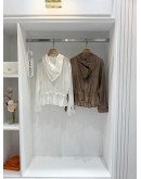 正韓 CLOTH 光澤感抽繩連帽外套套裝